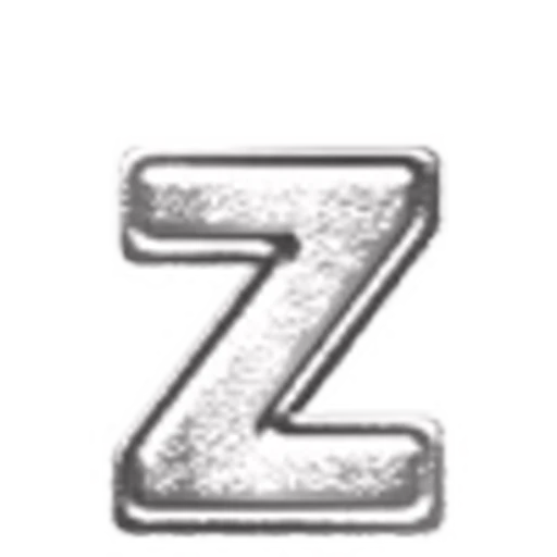 🔡 Эмодзи «Silver Alphabet» для Telegram