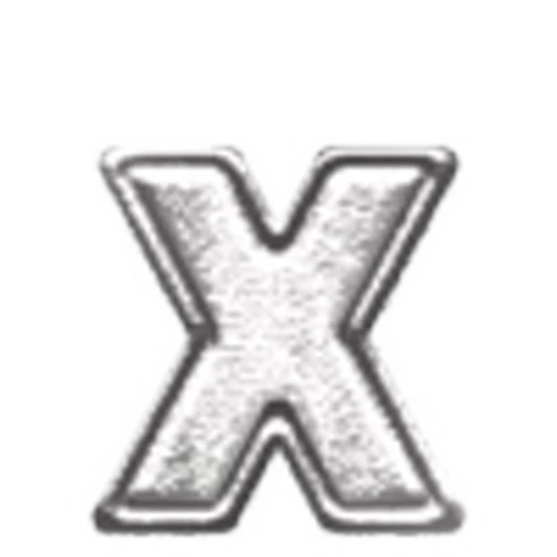 🔡 Эмодзи «Silver Alphabet» для Telegram