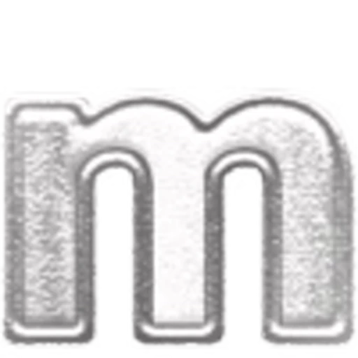 🔡 Эмодзи «Silver Alphabet» для Telegram
