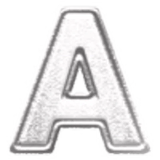Стикерпак Silver Alphabet для Telegram