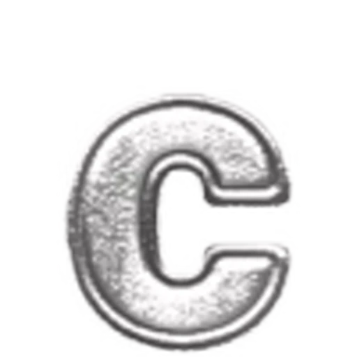 🔡 Эмодзи «Silver Alphabet» для Telegram