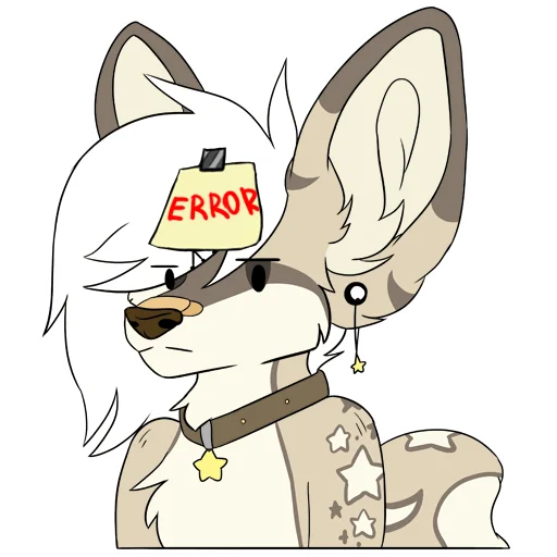 ❌ Стикер «Silver Fox arts» для Telegram