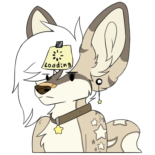 ❌ Стикер «Silver Fox arts» для Telegram