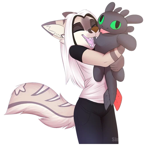 😁 Стикер «Silver Fox arts» для Telegram