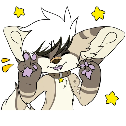 😁 Стикер «Silver Fox arts» для Telegram