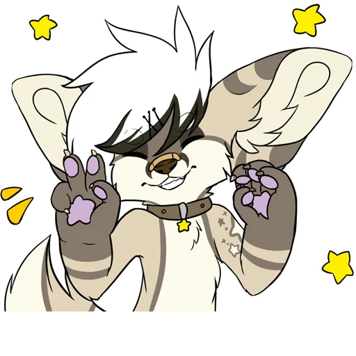 😄 Стикер «Silver Fox arts» для Telegram