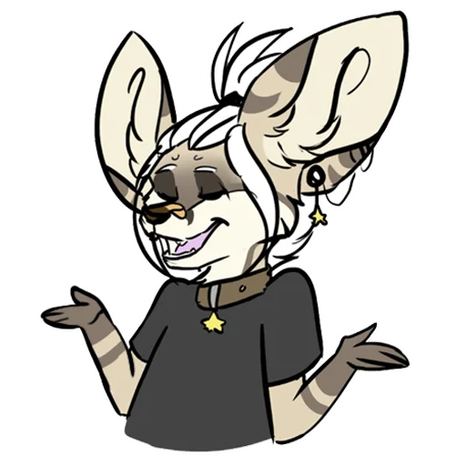 🙄 Стикер «Silver Fox arts» для Telegram