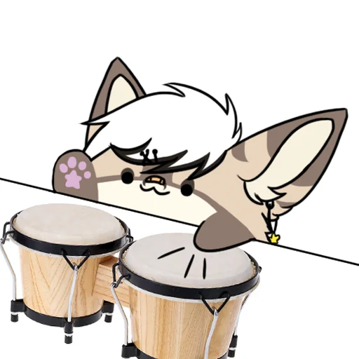 🥁 Стикер «Silver Fox arts» для Telegram