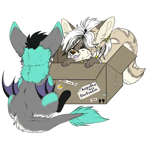 📦 Стикер «Silver Fox arts» для Telegram