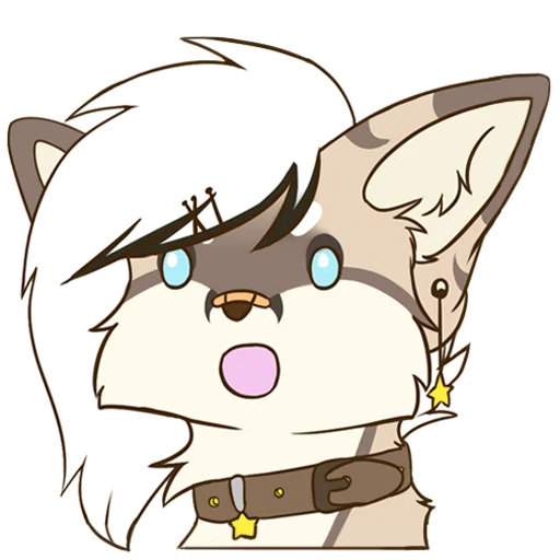 😐 Стикер «Silver Fox arts» для Telegram