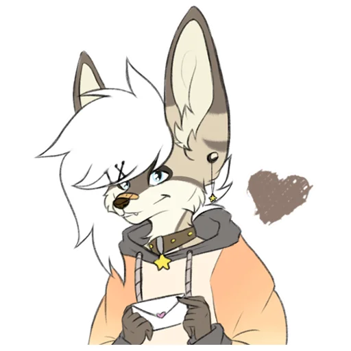 💛 Стикер «Silver Fox arts» для Telegram