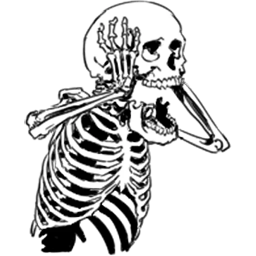 ☠️ Стикер «Silverish 3» для Telegram