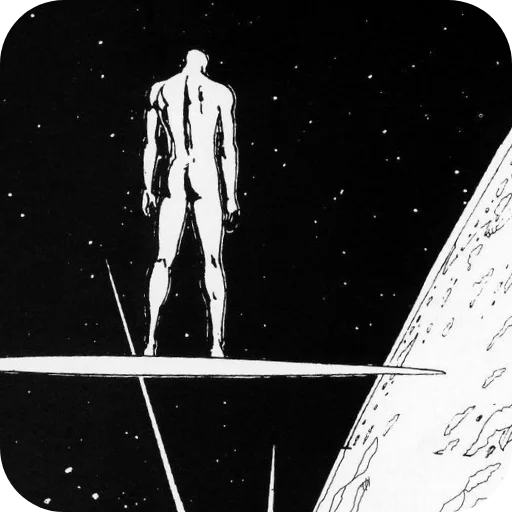 🔥 Стикер «Silver Surfer» для Telegram