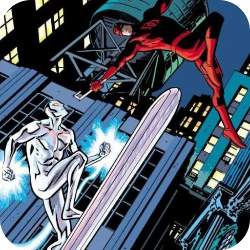 🔥 Стикер «Silver Surfer» для Telegram