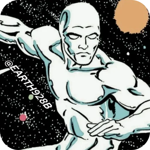 🔥 Стикер «Silver Surfer» для Telegram