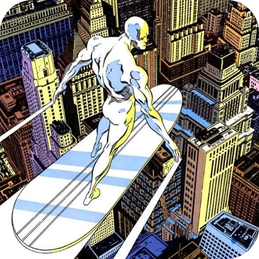 🔥 Стикер «Silver Surfer» для Telegram