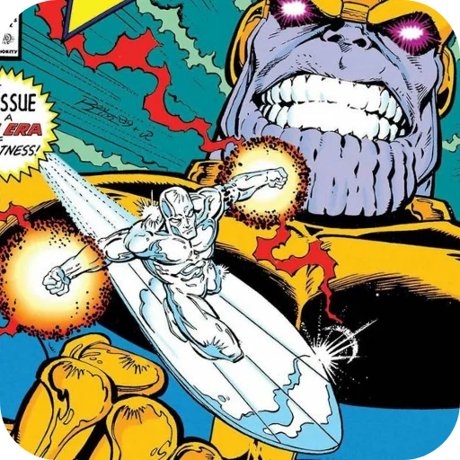🔥 Стикер «Silver Surfer» для Telegram