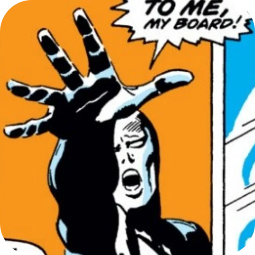 😧 Стикер «Silver Surfer» для Telegram