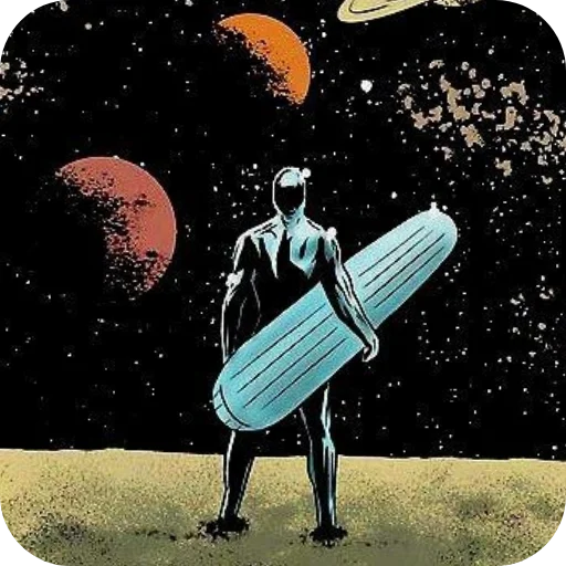 🖼 Стикер «Silver Surfer» для Telegram