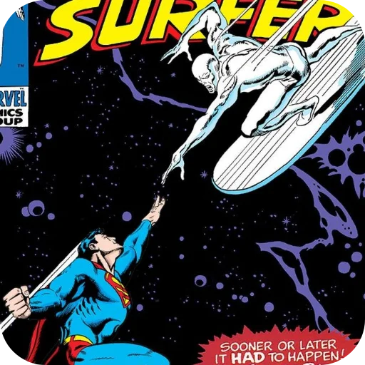 🔥 Стикер «Silver Surfer» для Telegram