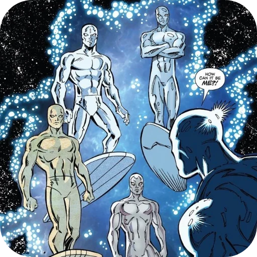 🔥 Стикер «Silver Surfer» для Telegram
