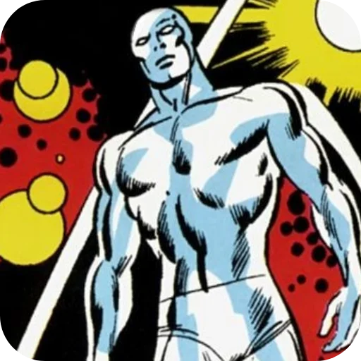 💪 Стикер «Silver Surfer» для Telegram