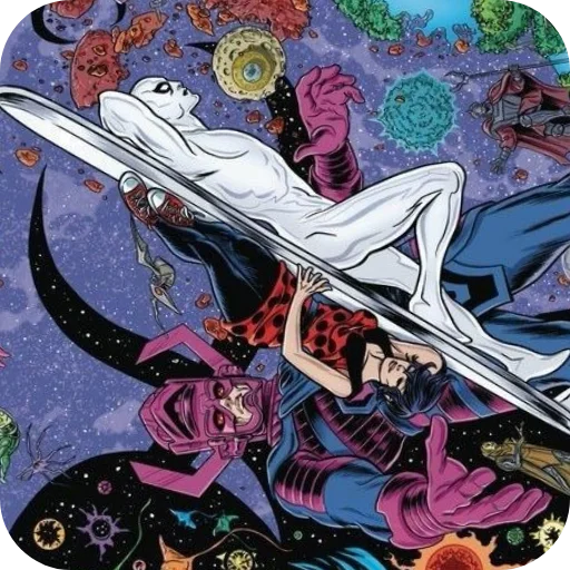 🔥 Стикер «Silver Surfer» для Telegram