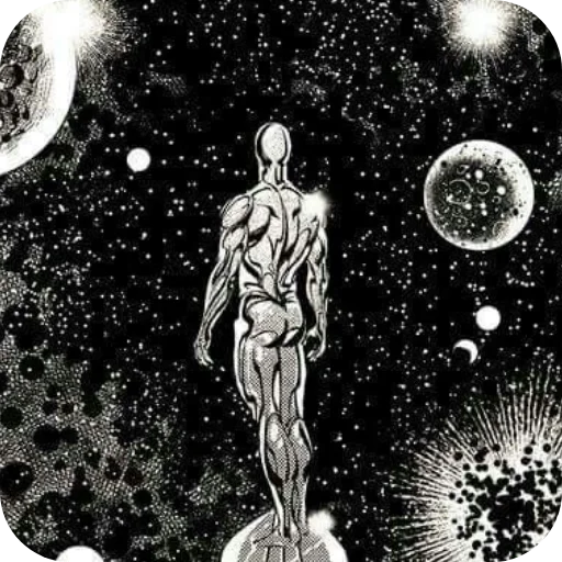 🔥 Стикер «Silver Surfer» для Telegram