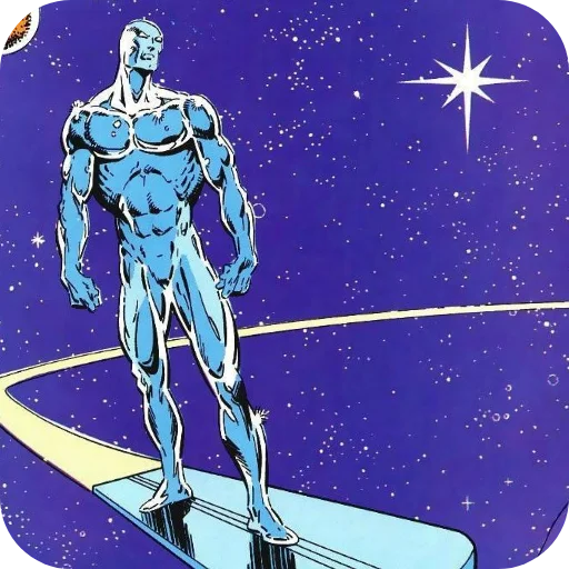 🔥 Стикер «Silver Surfer» для Telegram