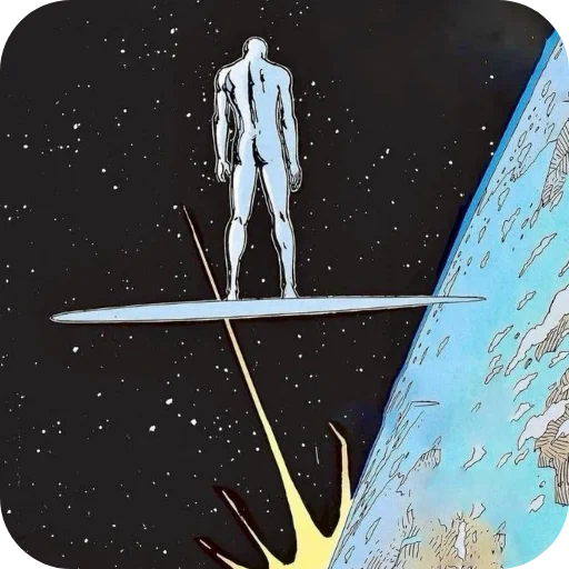 🪐 Стикер «Silver Surfer» для Telegram