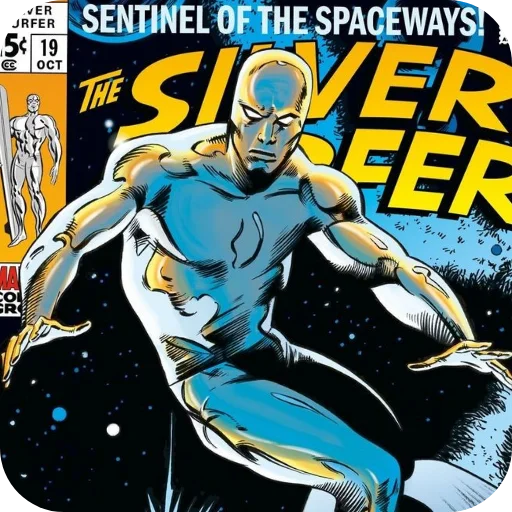 🔥 Стикер «Silver Surfer» для Telegram