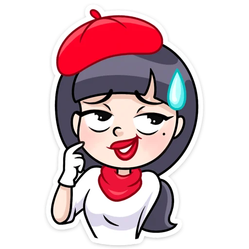 😏 Стикер «Сильвия» для Telegram