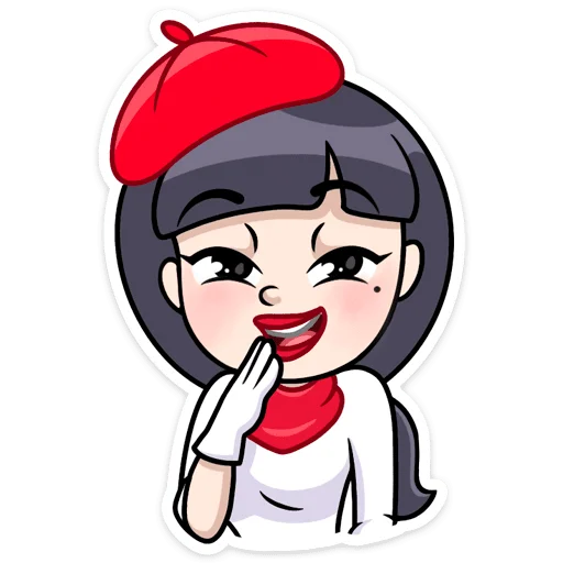 👩‍🦰 Стикер «Сильвия» для Telegram