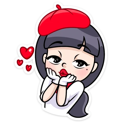 👩‍🦰 Стикер «Сильвия» для Telegram