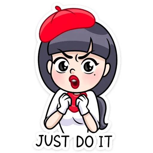 💪 Стикер «Сильвия» для Telegram