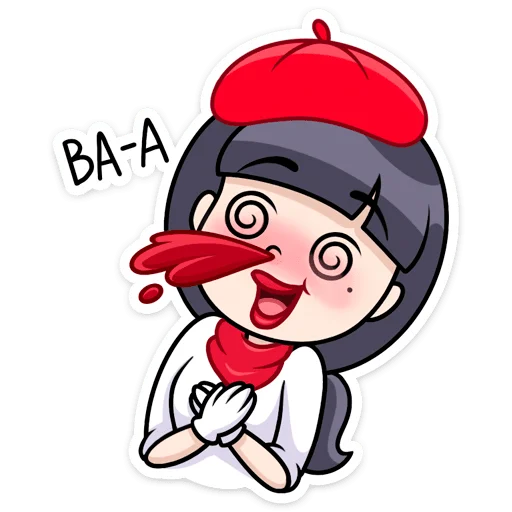 😵‍💫 Стикер «Сильвия» для Telegram
