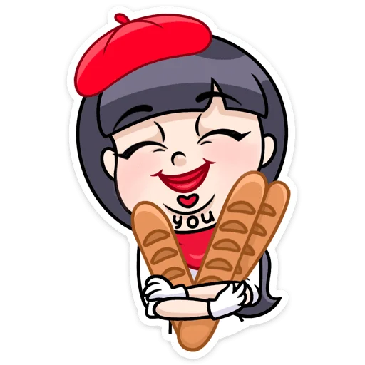 👩‍🦰 Стикер «Сильвия» для Telegram