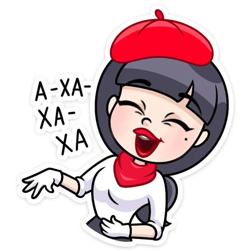 👩‍🦰 Стикер «Сильвия» для Telegram