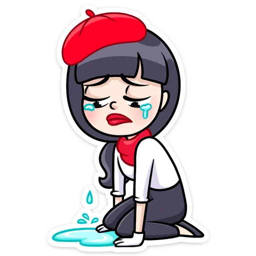 😭 Стикер «Сильвия» для Telegram