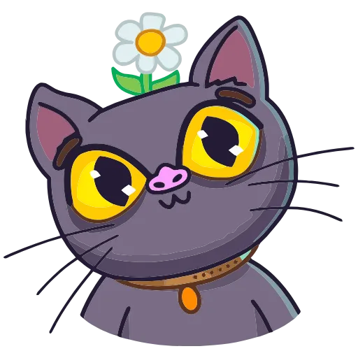 😼 Эмодзи «Кот Сима» для Telegram