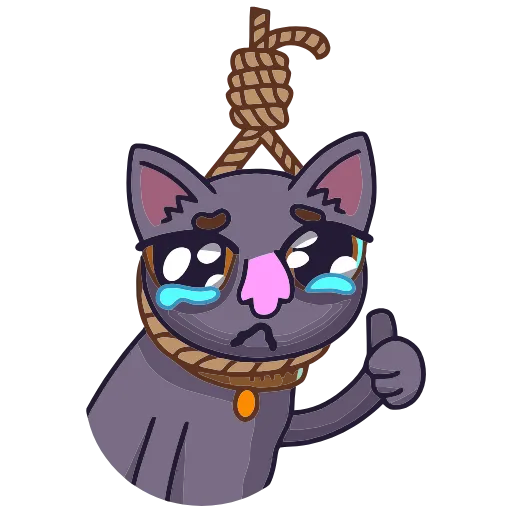 👍 Эмодзи «Кот Сима» для Telegram