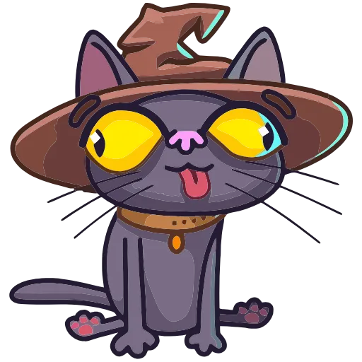 🤤 Эмодзи «Кот Сима» для Telegram