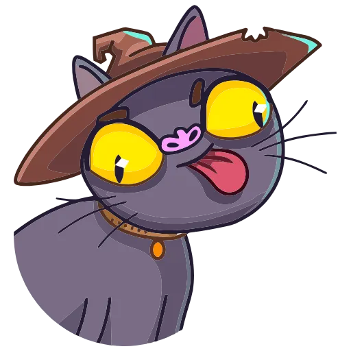 🤪 Эмодзи «Кот Сима» для Telegram