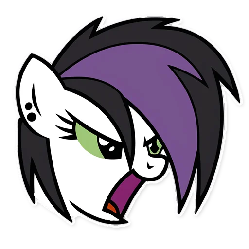 👿 Стикер «Пони Симбочка» для Telegram