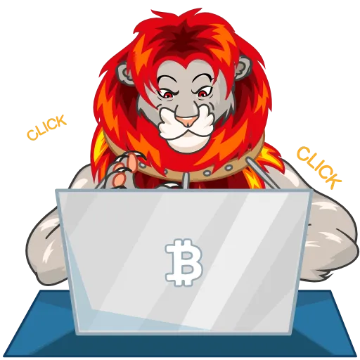 👨‍💻 Стикер «SIMBA» для Telegram
