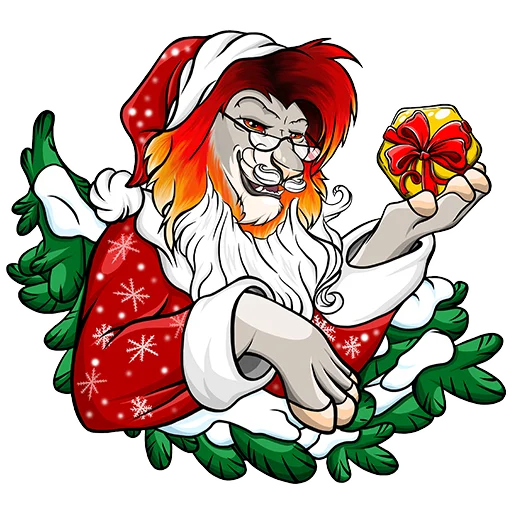 🎅 Стикер «Simba.storage» для Telegram