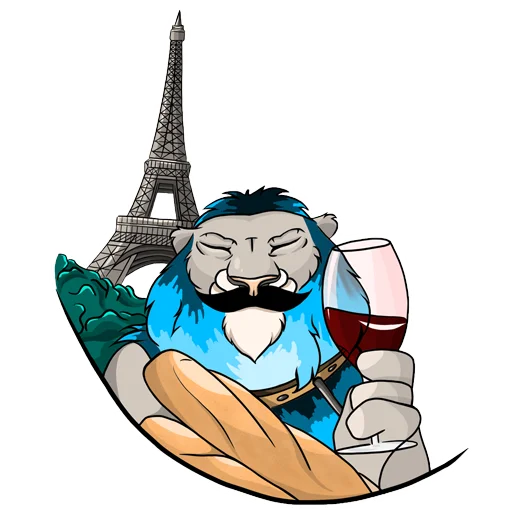 🇫🇷 Стикер «Simba.storage» для Telegram