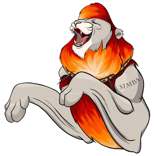 😂 Стикер «Simba.storage» для Telegram