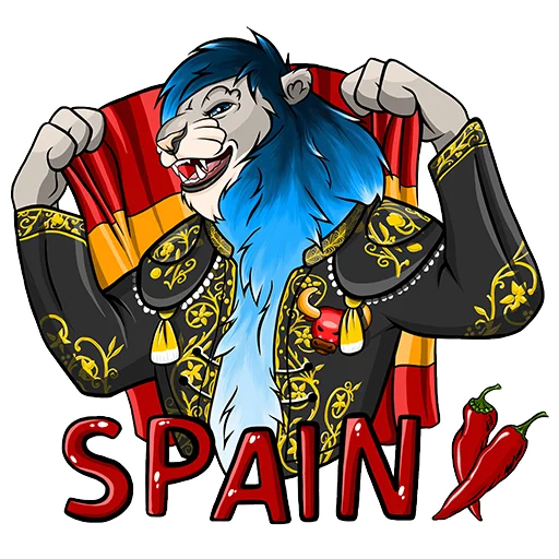 🇪🇸 Стикер «Simba.storage» для Telegram