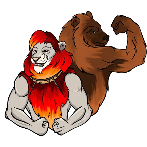 💪 Стикер «Simba.storage» для Telegram